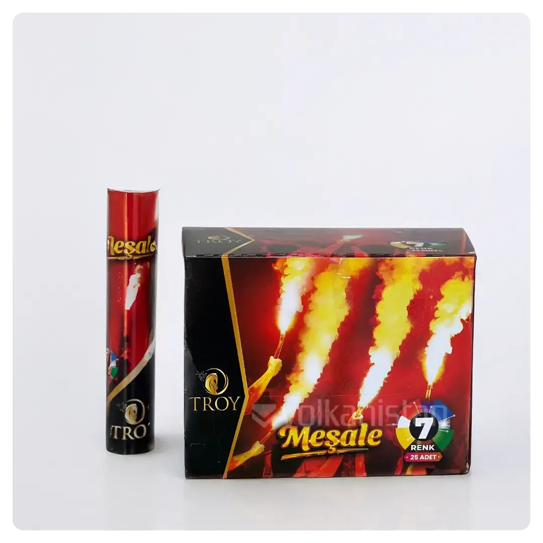 Troy Maxi Kirmizi Mesale Koli 200 Adet